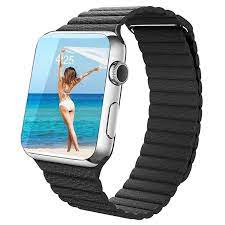 WATCH BAND FOR APPLE WATCH 42/44 ACIER/CUIR